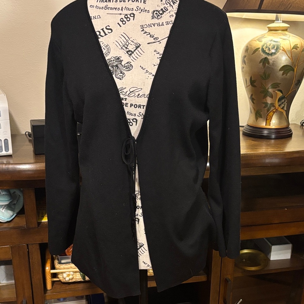 Banana Republic Black Cardigan Sweater